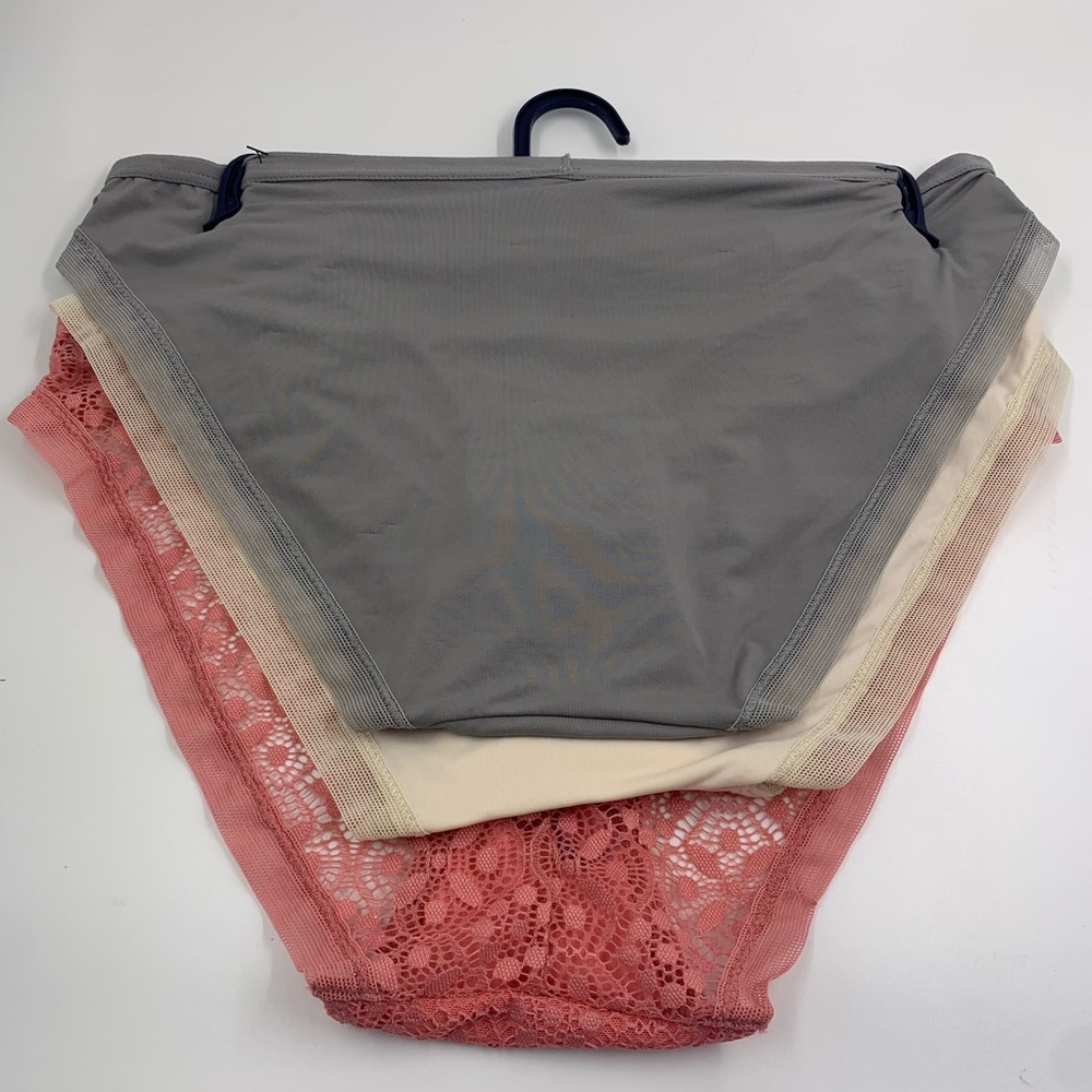 LUCKY BRAND LACE Multi Color 3 Pk Bikinis NWT - Picture 4 of 5